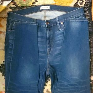 Madewell 9" high rise skinny Jean. 34 NWOT